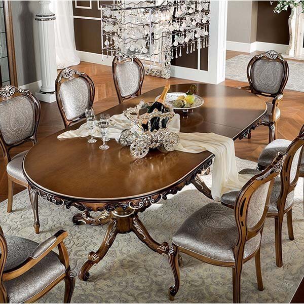 Oval Shape Dining Table